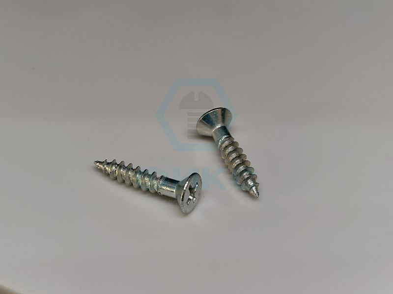 Шуруп ГОСТ 1145-80 2,5х10 сталь цинк белый исп.3