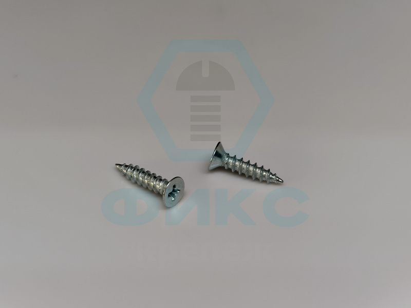 Шуруп ГОСТ 1145-80 1,6х7 сталь цинк белый исп.4