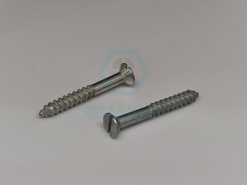 Шуруп ГОСТ 1145-80 2,5х20 сталь цинк белый исп.1