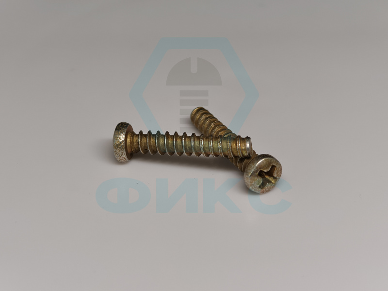 Винт ГОСТ 10621-80 2,5х10 сталь цинк желтый исп.2